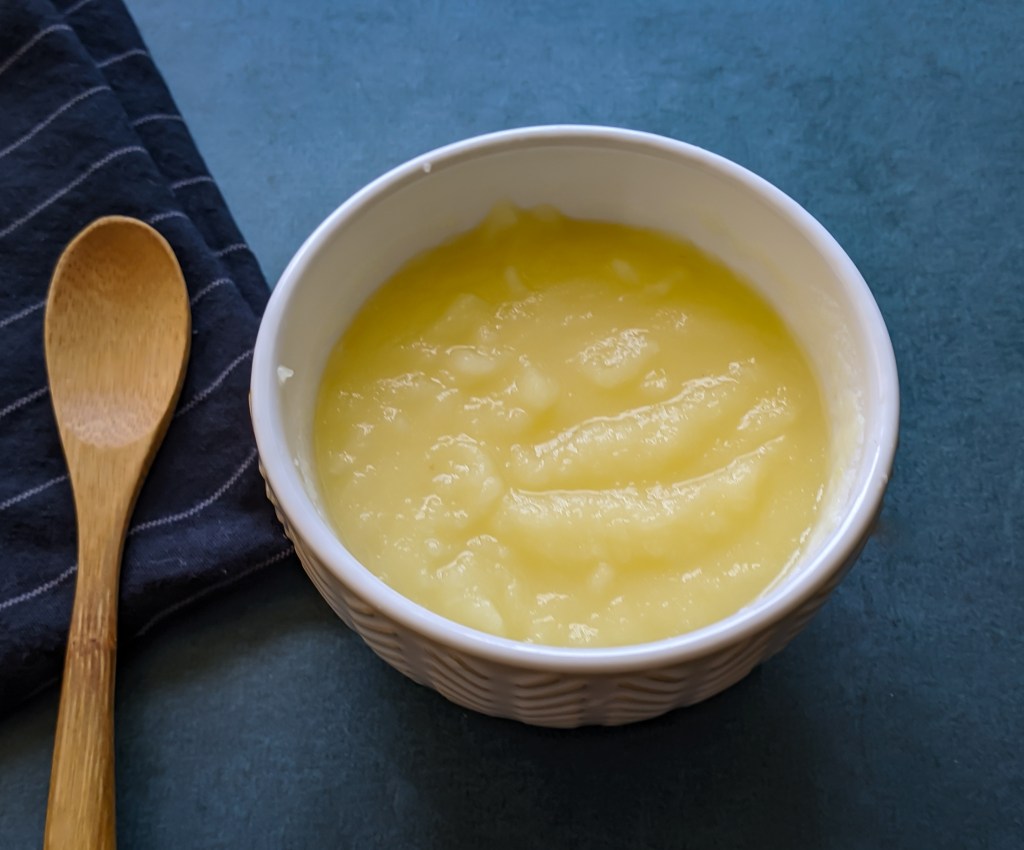 Apple and pear puree